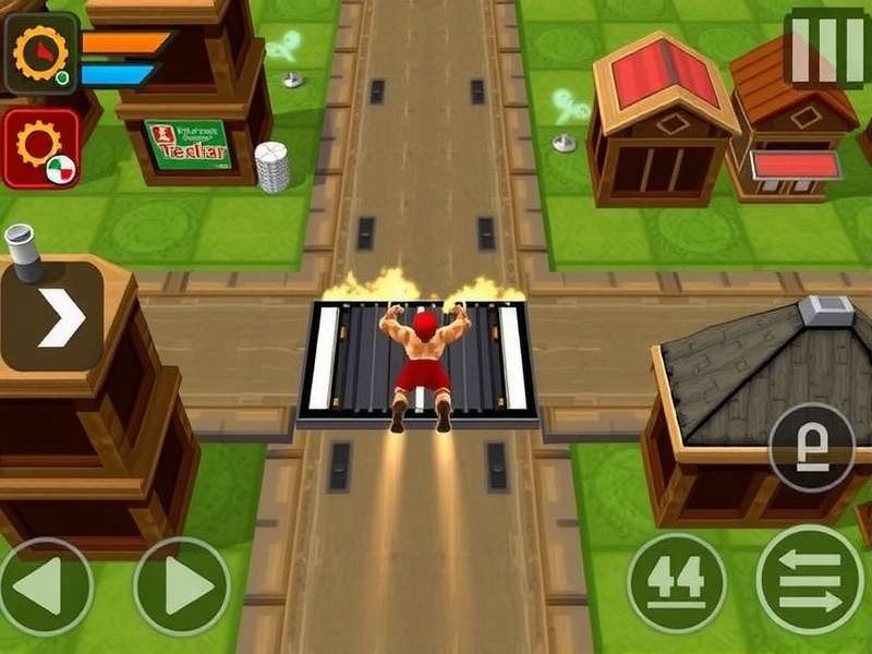 Hover Hero Hyderabad Gameplay Screenshot